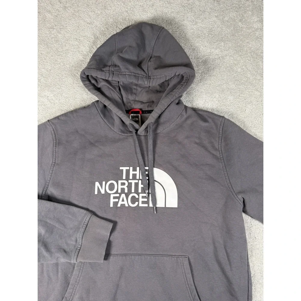 The North Face Men's Sweater Half Dome Grey A4M4B Pullover Hoodie Large